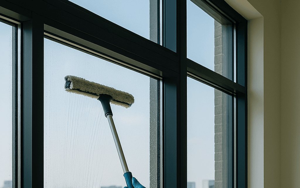 Nettoyage de vitres